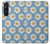 W3454 Floral Daisy Hülle Schutzhülle Taschen und Leder Flip für Sony Xperia 1 V