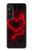W3682 Devil Heart Hülle Schutzhülle Taschen und Leder Flip für Sony Xperia 1 V