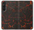 W3696 Lava Magma Hülle Schutzhülle Taschen und Leder Flip für Sony Xperia 1 V