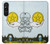 W3722 Tarot Card Ace of Pentacles Coins Hülle Schutzhülle Taschen und Leder Flip für Sony Xperia 1 V
