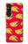 W3755 Mexican Taco Tacos Hülle Schutzhülle Taschen und Leder Flip für Sony Xperia 1 V