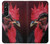 W3797 Chicken Rooster Hülle Schutzhülle Taschen und Leder Flip für Sony Xperia 1 V