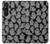 W3835 Cute Ghost Pattern Hülle Schutzhülle Taschen und Leder Flip für Sony Xperia 1 V