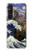 W3851 World of Art Van Gogh Hokusai Da Vinci Hülle Schutzhülle Taschen und Leder Flip für Sony Xperia 1 V