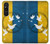 W3857 Peace Dove Ukraine Flag Hülle Schutzhülle Taschen und Leder Flip für Sony Xperia 1 V