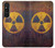 W3892 Nuclear Hazard Hülle Schutzhülle Taschen und Leder Flip für Sony Xperia 1 V