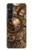 W3927 Compass Clock Gage Steampunk Hülle Schutzhülle Taschen und Leder Flip für Sony Xperia 1 V