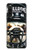 W0098 Bulldog American Football Hülle Schutzhülle Taschen und Leder Flip für Sony Xperia 10 V