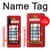 W2059 England British Telephone Box Minimalist Hülle Schutzhülle Taschen und Leder Flip für Sony Xperia 10 V