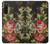 W3013 Vintage Antique Roses Hülle Schutzhülle Taschen und Leder Flip für Sony Xperia 10 V
