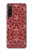 W3556 Yen Pattern Hülle Schutzhülle Taschen und Leder Flip für Sony Xperia 10 V