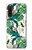W3697 Leaf Life Birds Hülle Schutzhülle Taschen und Leder Flip für Sony Xperia 10 V