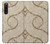 W3703 Mosaic Tiles Hülle Schutzhülle Taschen und Leder Flip für Sony Xperia 10 V