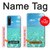 W3720 Summer Ocean Beach Hülle Schutzhülle Taschen und Leder Flip für Sony Xperia 10 V