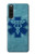 W3824 Caduceus Medical Symbol Hülle Schutzhülle Taschen und Leder Flip für Sony Xperia 10 V