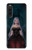W3847 Lilith Devil Bride Gothic Girl Skull Grim Reaper Hülle Schutzhülle Taschen und Leder Flip für Sony Xperia 10 V