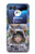 W3915 Raccoon Girl Baby Sloth Astronaut Suit Hülle Schutzhülle Taschen Flip für Motorola Razr 40 Ultra