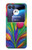 W3926 Colorful Tulip Oil Painting Hülle Schutzhülle Taschen Flip für Motorola Razr 40 Ultra