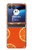 W3946 Seamless Orange Pattern Hülle Schutzhülle Taschen Flip für Motorola Razr 40 Ultra