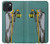 W3741 Tarot Card The Hermit Hülle Schutzhülle Taschen und Leder Flip für iPhone 15