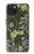 W3792 William Morris Hülle Schutzhülle Taschen und Leder Flip für iPhone 15