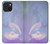 W3823 Beauty Pearl Mermaid Hülle Schutzhülle Taschen und Leder Flip für iPhone 15