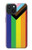 W3846 Pride Flag LGBT Hülle Schutzhülle Taschen und Leder Flip für iPhone 15