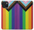 W3846 Pride Flag LGBT Hülle Schutzhülle Taschen und Leder Flip für iPhone 15