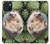 W3863 Pygmy Hedgehog Dwarf Hedgehog Paint Hülle Schutzhülle Taschen und Leder Flip für iPhone 15