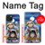 W3915 Raccoon Girl Baby Sloth Astronaut Suit Hülle Schutzhülle Taschen und Leder Flip für iPhone 15