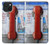 W3925 Collage Vintage Pay Phone Hülle Schutzhülle Taschen und Leder Flip für iPhone 15