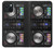 W3931 DJ Mixer Graphic Paint Hülle Schutzhülle Taschen und Leder Flip für iPhone 15