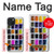 W3956 Watercolor Palette Box Graphic Hülle Schutzhülle Taschen und Leder Flip für iPhone 15