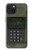 W3959 Military Radio Graphic Print Hülle Schutzhülle Taschen und Leder Flip für iPhone 15