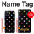 W3532 Colorful Polka Dot Hülle Schutzhülle Taschen und Leder Flip für iPhone 15 Plus