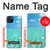 W3720 Summer Ocean Beach Hülle Schutzhülle Taschen und Leder Flip für iPhone 15 Plus