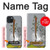 W3723 Tarot Card Age of Wands Hülle Schutzhülle Taschen und Leder Flip für iPhone 15 Plus