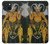 W3740 Tarot Card The Devil Hülle Schutzhülle Taschen und Leder Flip für iPhone 15 Plus