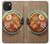 W3756 Ramen Noodles Hülle Schutzhülle Taschen und Leder Flip für iPhone 15 Plus