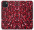 W3757 Pomegranate Hülle Schutzhülle Taschen und Leder Flip für iPhone 15 Plus