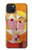 W3811 Paul Klee Senecio Man Head Hülle Schutzhülle Taschen und Leder Flip für iPhone 15 Plus