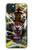 W3838 Barking Bengal Tiger Hülle Schutzhülle Taschen und Leder Flip für iPhone 15 Plus