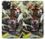 W3838 Barking Bengal Tiger Hülle Schutzhülle Taschen und Leder Flip für iPhone 15 Plus