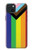 W3846 Pride Flag LGBT Hülle Schutzhülle Taschen und Leder Flip für iPhone 15 Plus