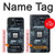 W3880 Electronic Print Hülle Schutzhülle Taschen und Leder Flip für iPhone 15 Plus