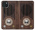 W3935 FM AM Radio Tuner Graphic Hülle Schutzhülle Taschen und Leder Flip für iPhone 15 Plus