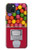 W3938 Gumball Capsule Game Graphic Hülle Schutzhülle Taschen und Leder Flip für iPhone 15 Plus