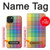 W3942 LGBTQ Rainbow Plaid Tartan Hülle Schutzhülle Taschen und Leder Flip für iPhone 15 Plus