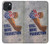 W3963 Still More Production Vintage Postcard Hülle Schutzhülle Taschen und Leder Flip für iPhone 15 Plus