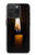 W3530 Buddha Candle Burning Hülle Schutzhülle Taschen und Leder Flip für iPhone 15 Pro